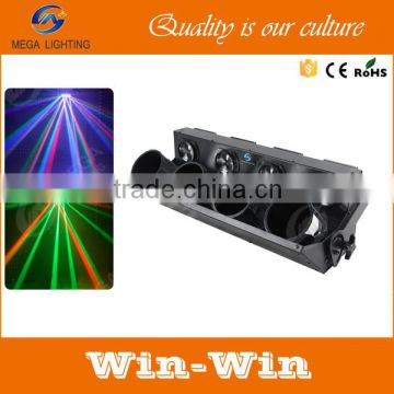 AMERICAN DJ 4x10W 4in1 4 heads roller led effect light dmx512 decoration in beer bar