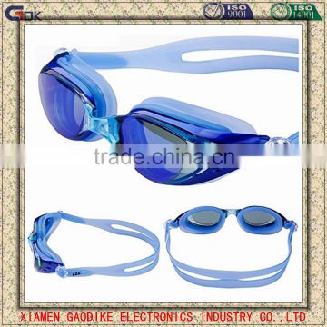 Blue Lenses Color and Polycarbonate Lenses Material Swim Goggle
