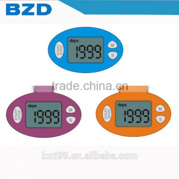 New Egg Project OEM/ODM Custom 999/60/30 Days Hours Minutes Countdown /Up ABS Plastic Day Counter Timer with Clip & Magnet