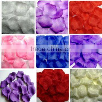 Various Multi Colors Silk Flower Rose Petals Wedding Party Decorations AF044