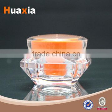 High Quality New Design Sophisticated Technology square acrylic cosmetic jar