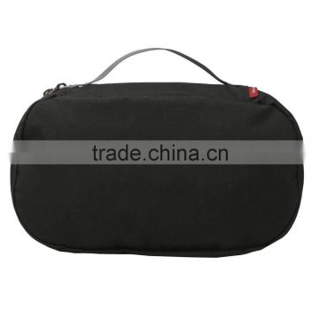 Travel folding package of one hand toiletry bag