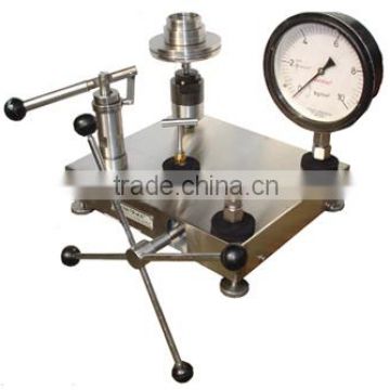 Dead Weight Pressure Tester with range 0.04-0.6 Mpa