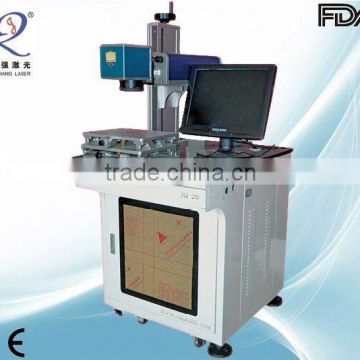 CNC nameplate machine marking by fiber laser