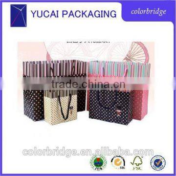 exhibition promotion paper bag for company