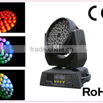 led ktv moving head light36*8W RGBW 4IN1 LED stage wash moving head