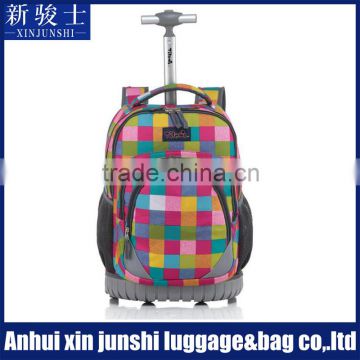 600D PVC Trolley Travel Big Backpack Bags Luggage Bag