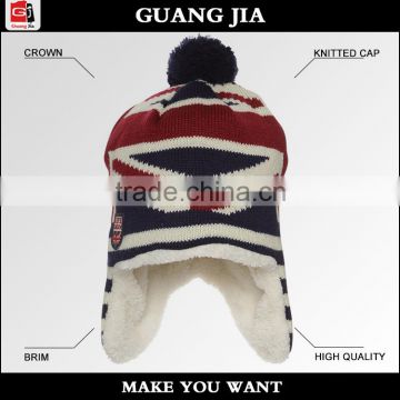 custom high quality and fashion wholesale cheap baby boy knitted hat