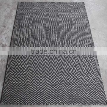 Waves Design Super Quality Hand Woven Wool Bamboo Silk Rugs