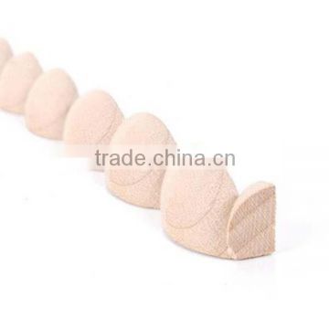 Customzied quarter round wood rope moulding for furniture