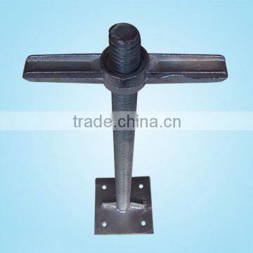 adjustable screw jack base u head for scaffolding