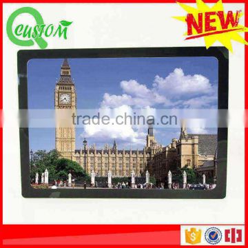 standing picture magnetic poster green frame