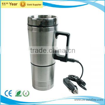 New style 400ml stainless steel auto mug with handle