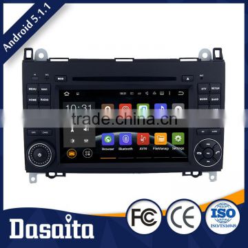 Cheap 7 inch Full Touch Screen android gps dvd car audio navigation system for Benz Viano Vito W639