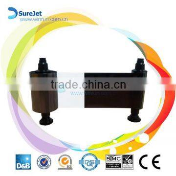 Printer ribbon for Evolis RCT011NAA YCMKO color with prints 400