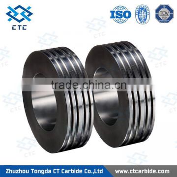 Professional tungsten carbide flat knurl rolls with good quality