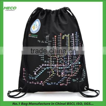 BSCI Factory Supply polyester sport bag, custom design is welcome