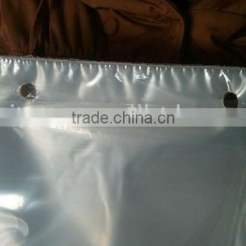 plastic bag with tear off perforation