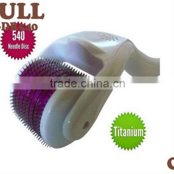 Derma roller 540 titanium microneedles/dermaroller (Factory Sale)