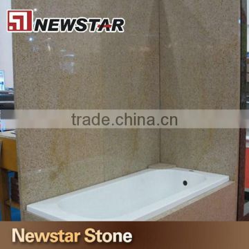 Polished natural granite shower wall panels
