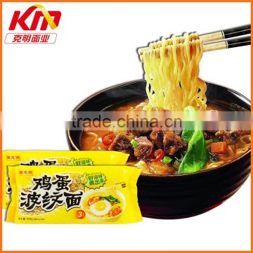 King cook egg flavor instant noodles