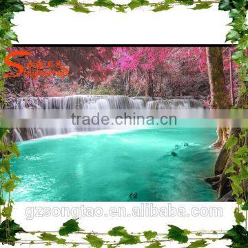 China manufacturer Park wholesale waterfall outdoor design artificial waterfall fountain