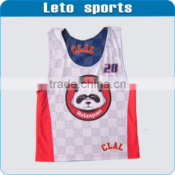 lacrosse pinnies wholesale for youth 100% all season
