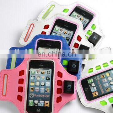 New product Cell Mobile Phone Arm Band for iPhone6 Case Pouch Holder, For iphone Armband Light Weight Sport Arm Band ,