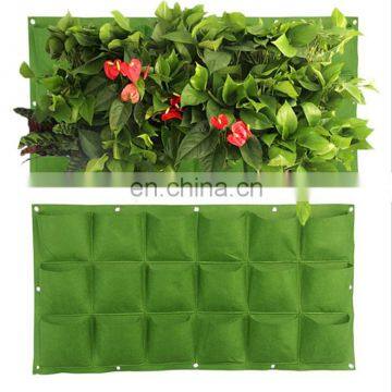 Garden Wall Hanging Planters Polyester Felt 36 54 81 Pocket Bags