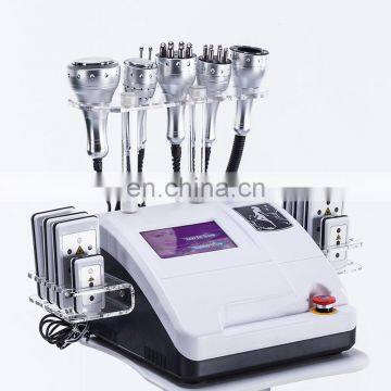 Professional 8 lipo pads Beauty tripolar Monopolar Rf Machine