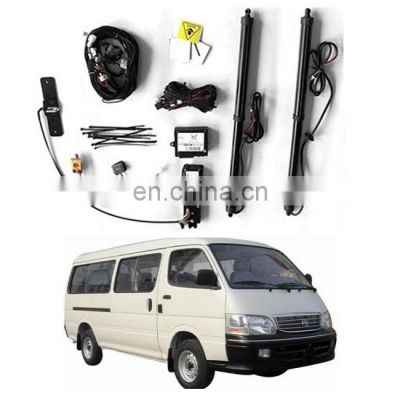 Tailgate electrical motor Smart Tail Gate Lift installed for low roof Toyota HIACE 2010+