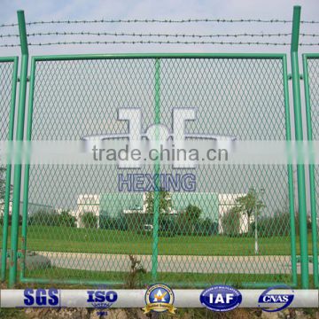 Expanded Metal Fence PVC Coated