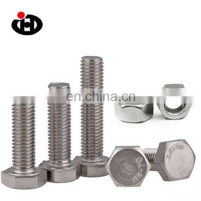 Hot Sales Hardware Fasteners Stainless Steel Hex Bolt And Nut