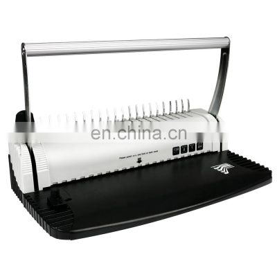 Professional Office Desktop Easy Use A4 Size Paper 150 Sheets Manual Comb Binding And Punching Binder Machine