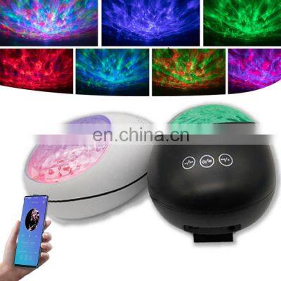 2020 Baby Night Light Lamp Portable Mini Smart HD Projector with Blue tooth Remote Control