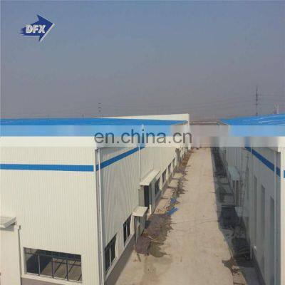 Steel structure fabrication steel workshop warehouse ready steel structure  workshop with 10 ton crane