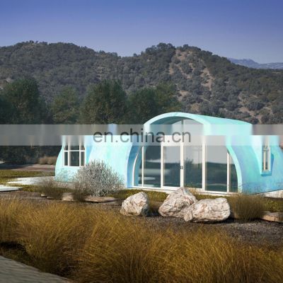 Graphene Eps Prefab dome Houses Scenic bedroom With Kitchen