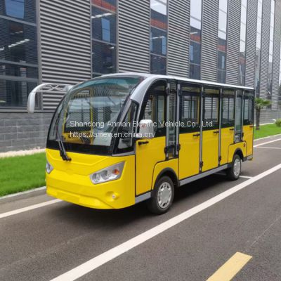 14 seat short commuter bus electric sightseeing bus