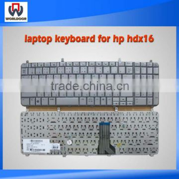 HOT SALE laptop keyboard for hp hdx16