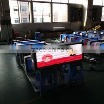 led advertising outdoor double side wholesale Trade Assurance taxi top led display with CE certificate