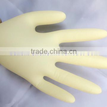 Disposable latex examination gloves for healthcare/lab/cleaning