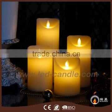 Factory direct wholesale Luminara moving wick flameless candles