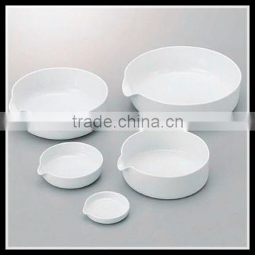 STA different sizes round bottom opaque quartz crucible for chemistry industry
