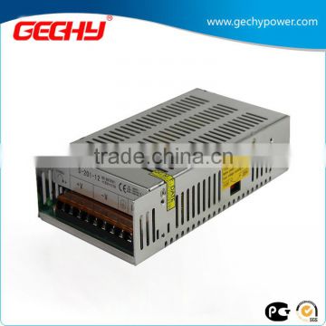 S-201-12V ac/dc compact single output enclosed led switching power supply(S-201W)