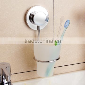 bathroom metal wire storage can/toothbrush/bottle/pot/glass/tumbler holders with suction cup