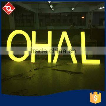 outdoor large free standing colorful Led sign letter