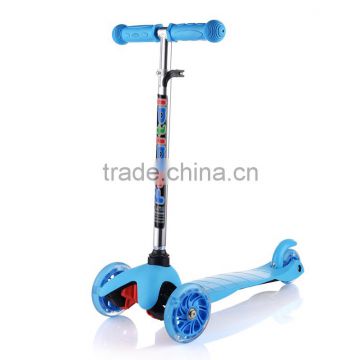 2016 new model mini child kick scooter with pedal for promotion