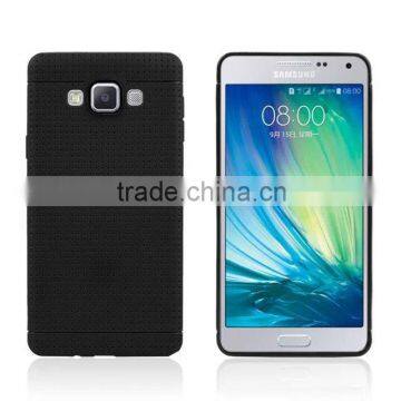 Dot pattern honeycomb style TPU case for samsung A7