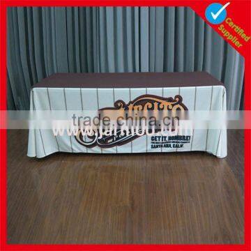 custom cheap 6ft trade show table cover