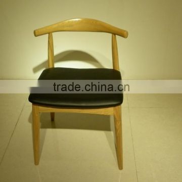 living room elbow chair, Hans designer chair replica cow horn chair